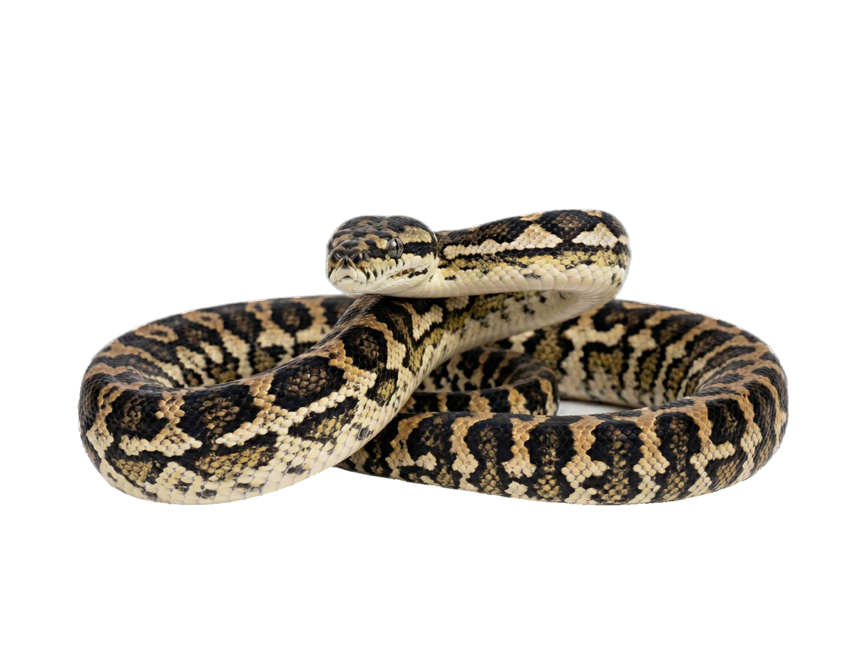 Carpet Python (Morelia spilota) transparent cutout
